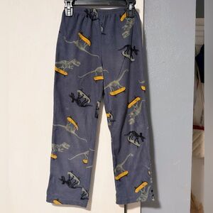 Kids Dinosaur Print Pajama Pants